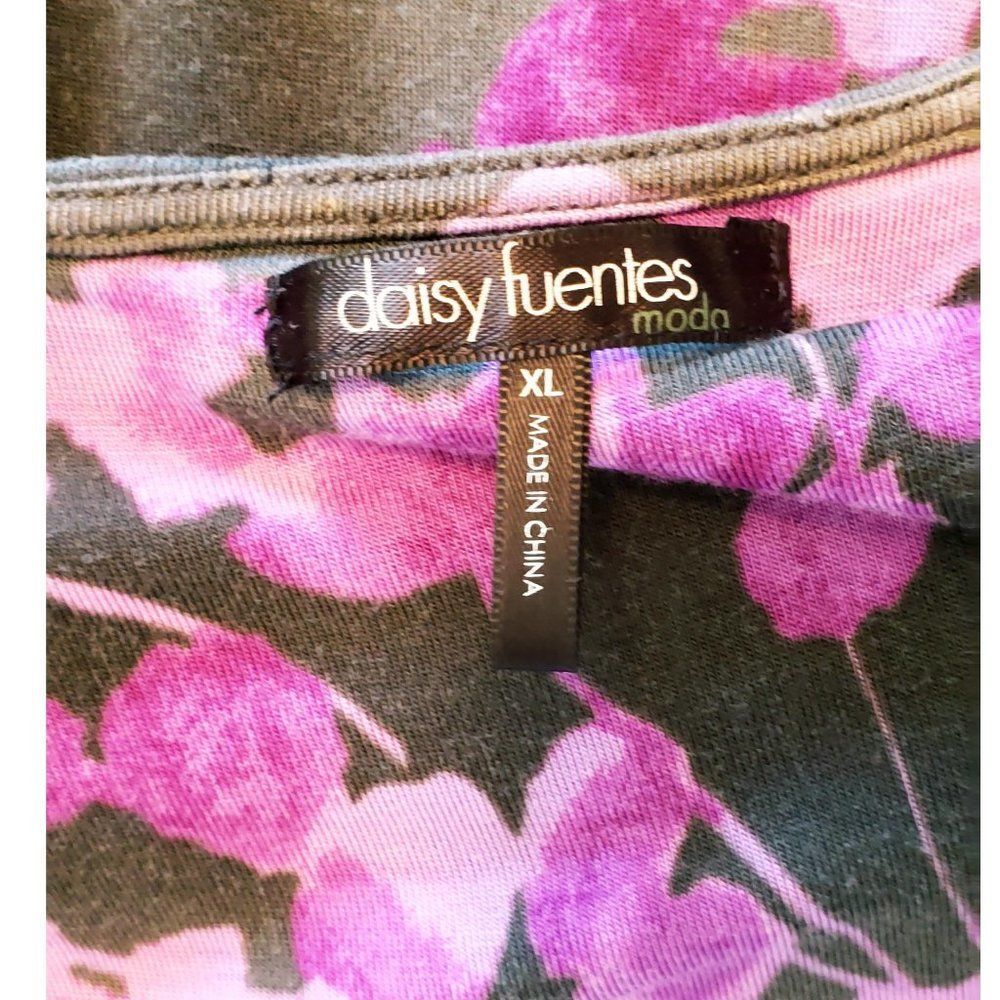 Daisy Fuentes Floral Print Dress - Picture 5 of 5
